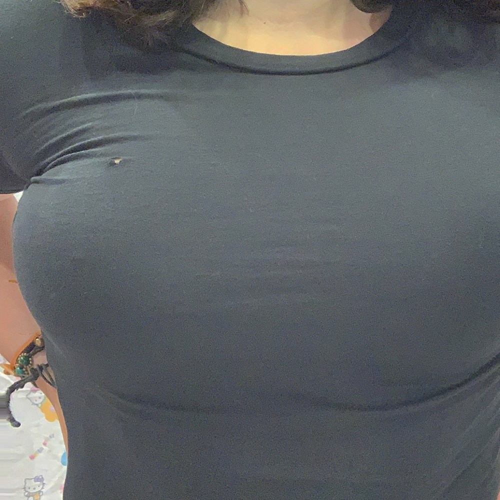 Black Brandy Meliville Crop Top